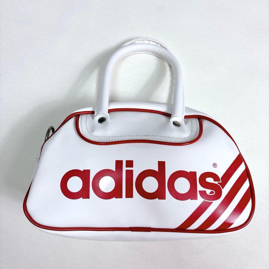 希少✨ヴィンテージ アディダス エナメル ミニボストンバック 90年代 ACE