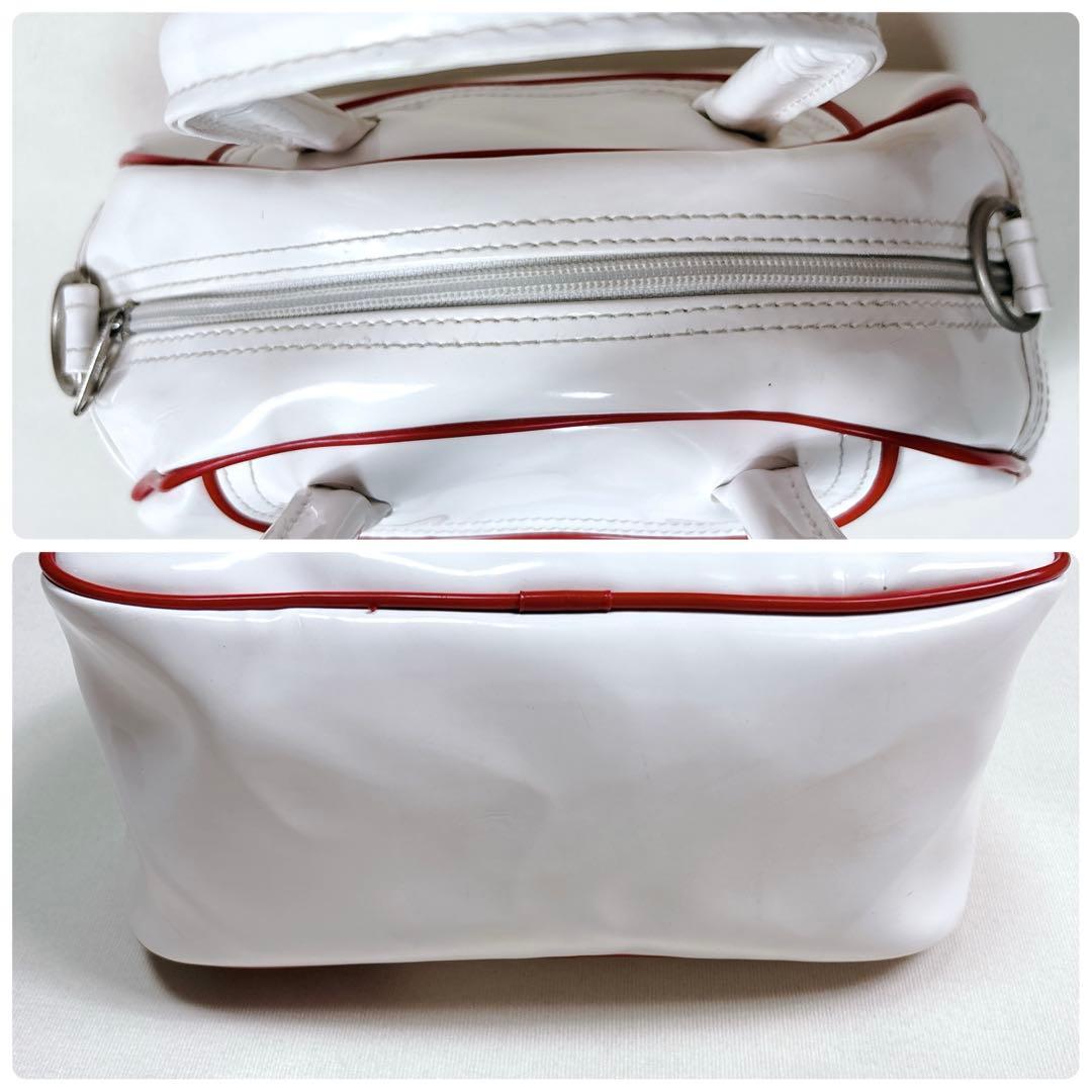 希少✨ヴィンテージ アディダス エナメル ミニボストンバック 90年代 ACE