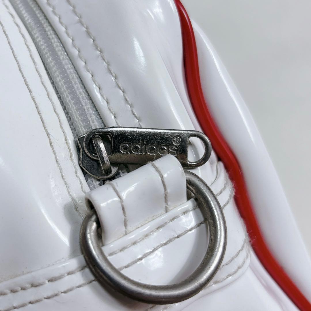 希少✨ヴィンテージ アディダス エナメル ミニボストンバック 90年代 ACE