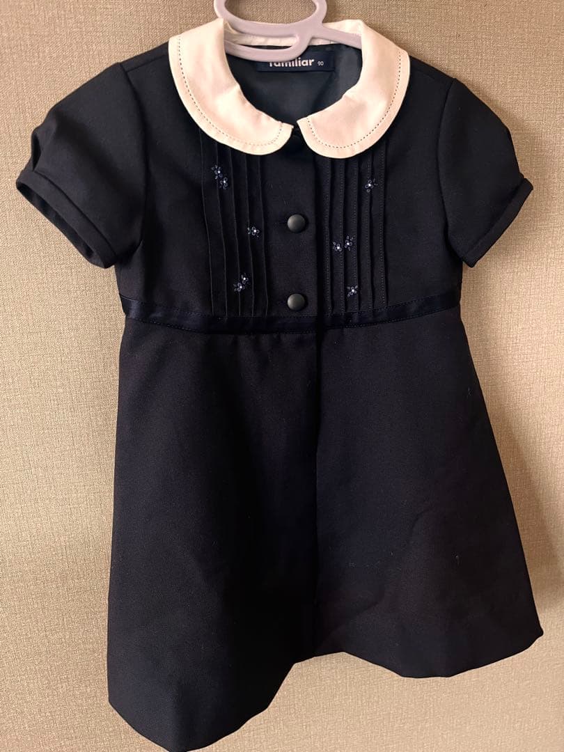 【美品/クリーニング済】familiar 90 お受験服