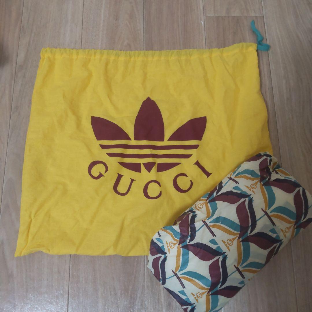 まみん　アディダスGUCCI　GUCCI柄ボストンバッグ　ベージュ