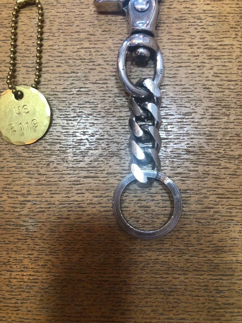 US三軒茶屋 キーチェーン ショート ブルコ チャレンジャー 東京インディアンズ