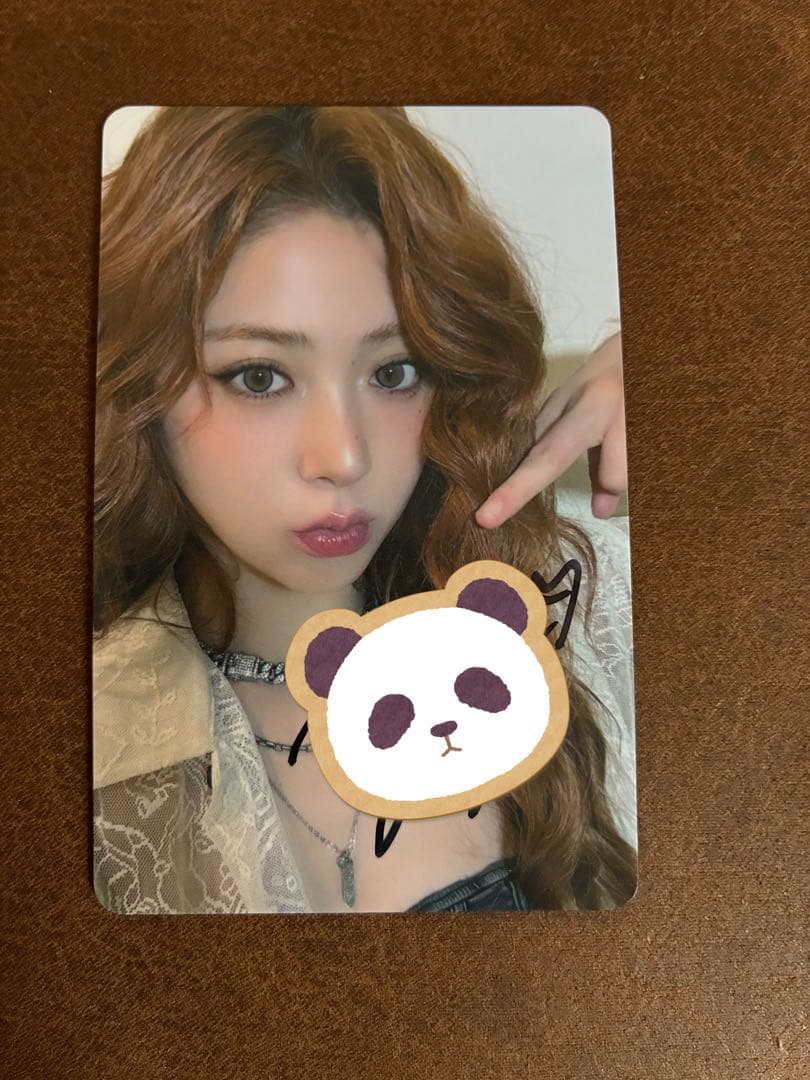 武*蔵様 Le Sserafim ユンジン 直筆サイン Spaghetti トレ