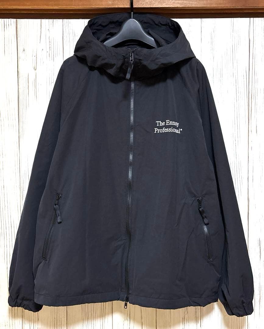 【お値下げ】ENNOY エンノイ セットアップ ブラック/ホワイト フード型