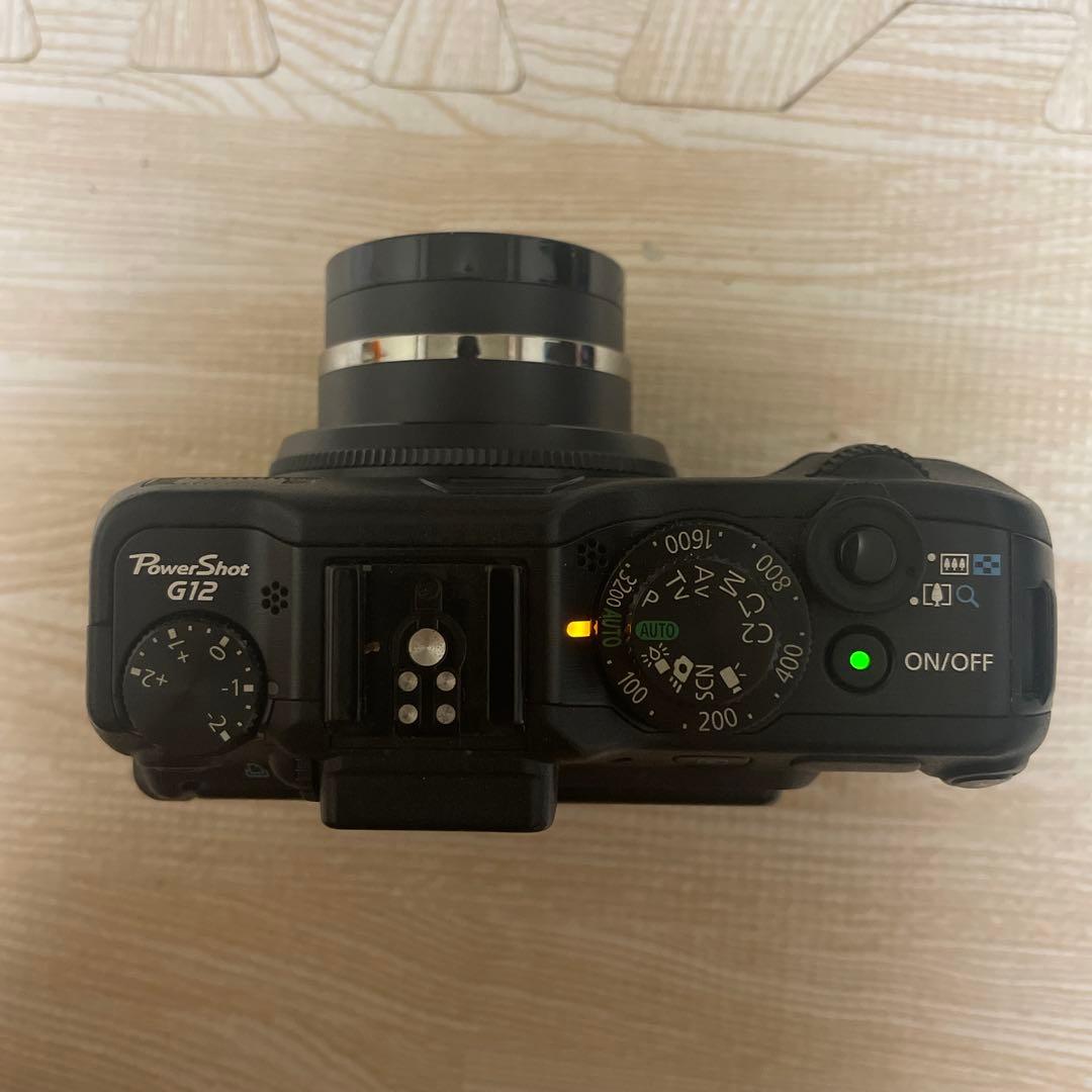 Canon PowerShot G12 本体と付属品