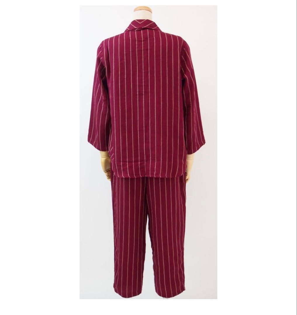 新品　UCHINO ウチノ　マシュマロガーゼ　パジャマ　ボルドー　S 完売品