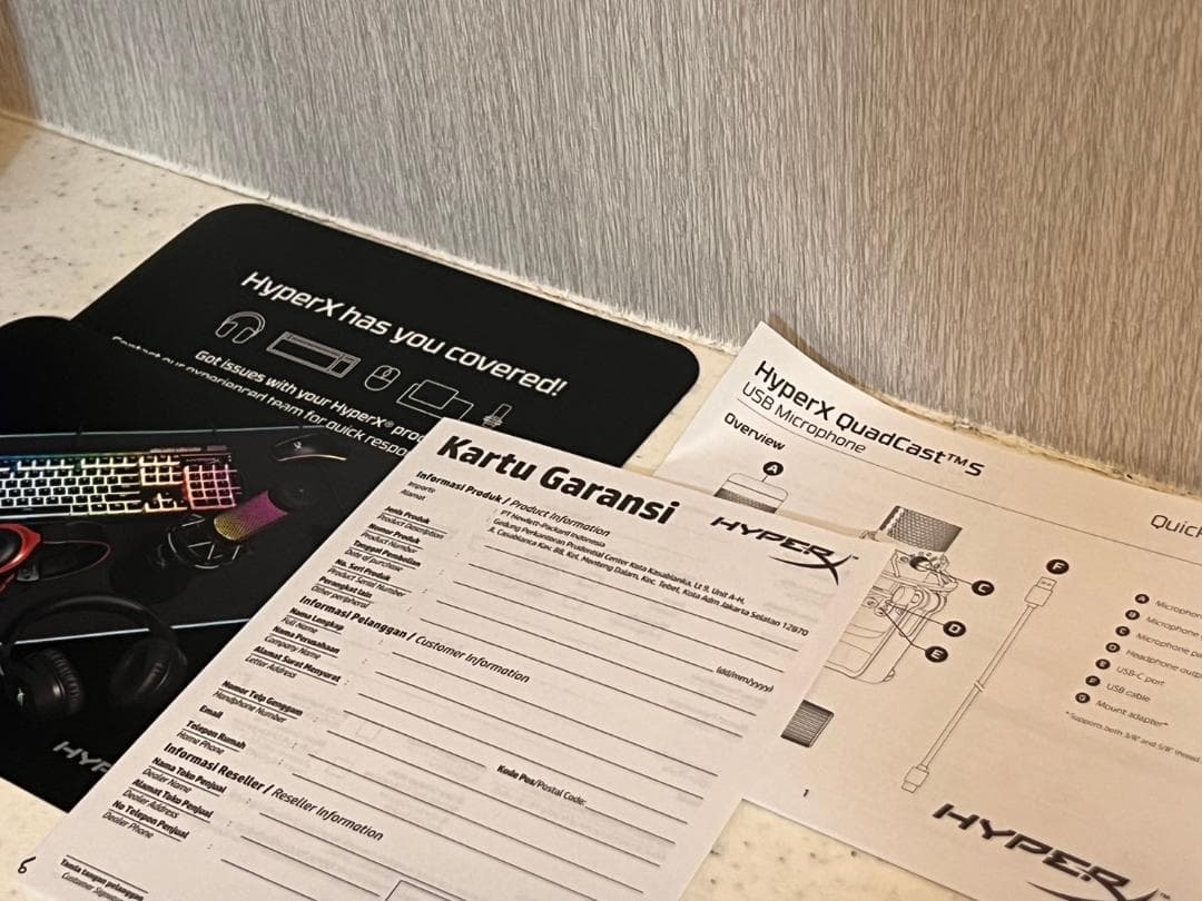 その他 HyperX QuadCast S - RGB Lighting