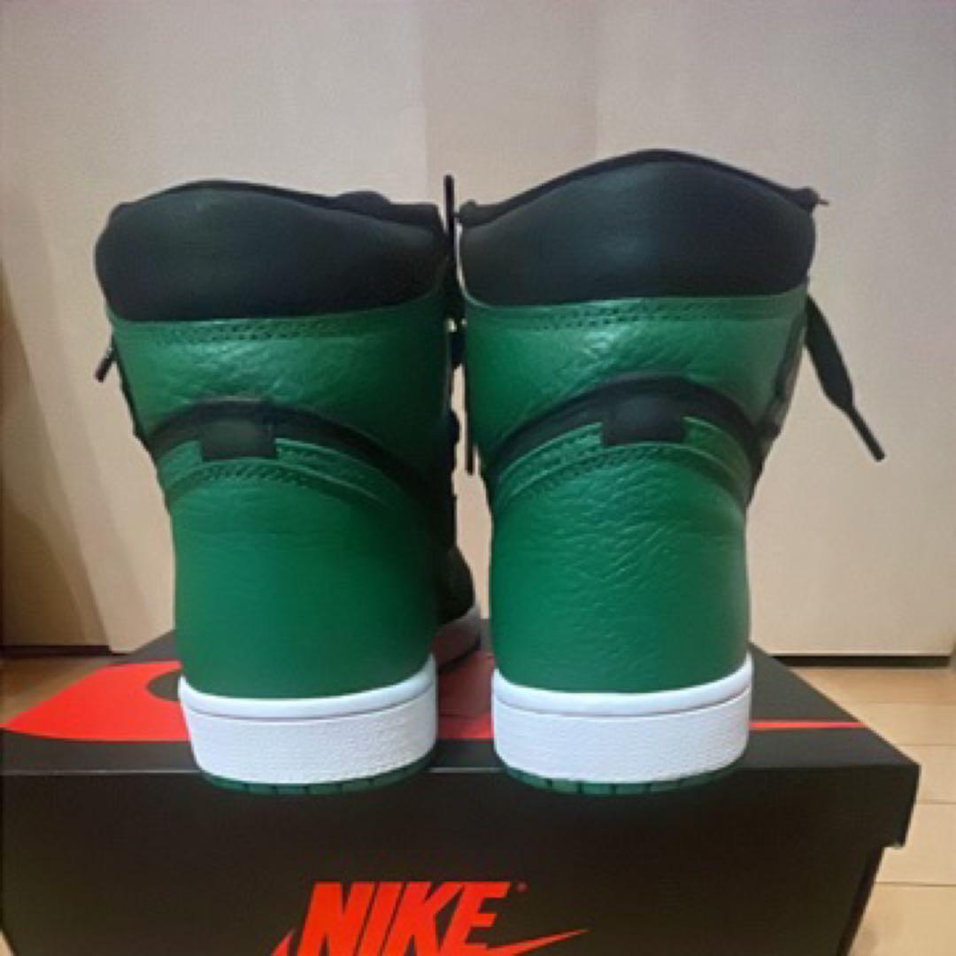 靴 Nike Air Jordan1 High OG Pine Green