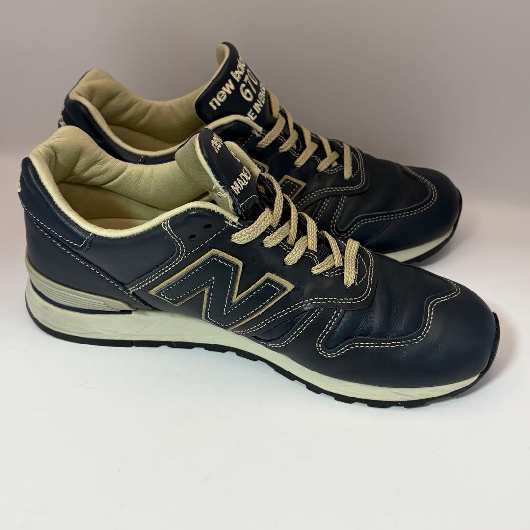 まわるり UK製 ニューバランス M670NVY 26.5cm ネイビー