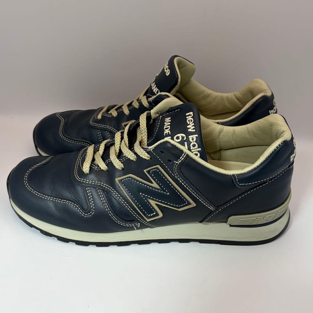 まわるり UK製 ニューバランス M670NVY 26.5cm ネイビー