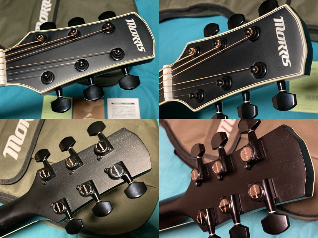 Morris M-021 BLKモーリスアコースティックギター