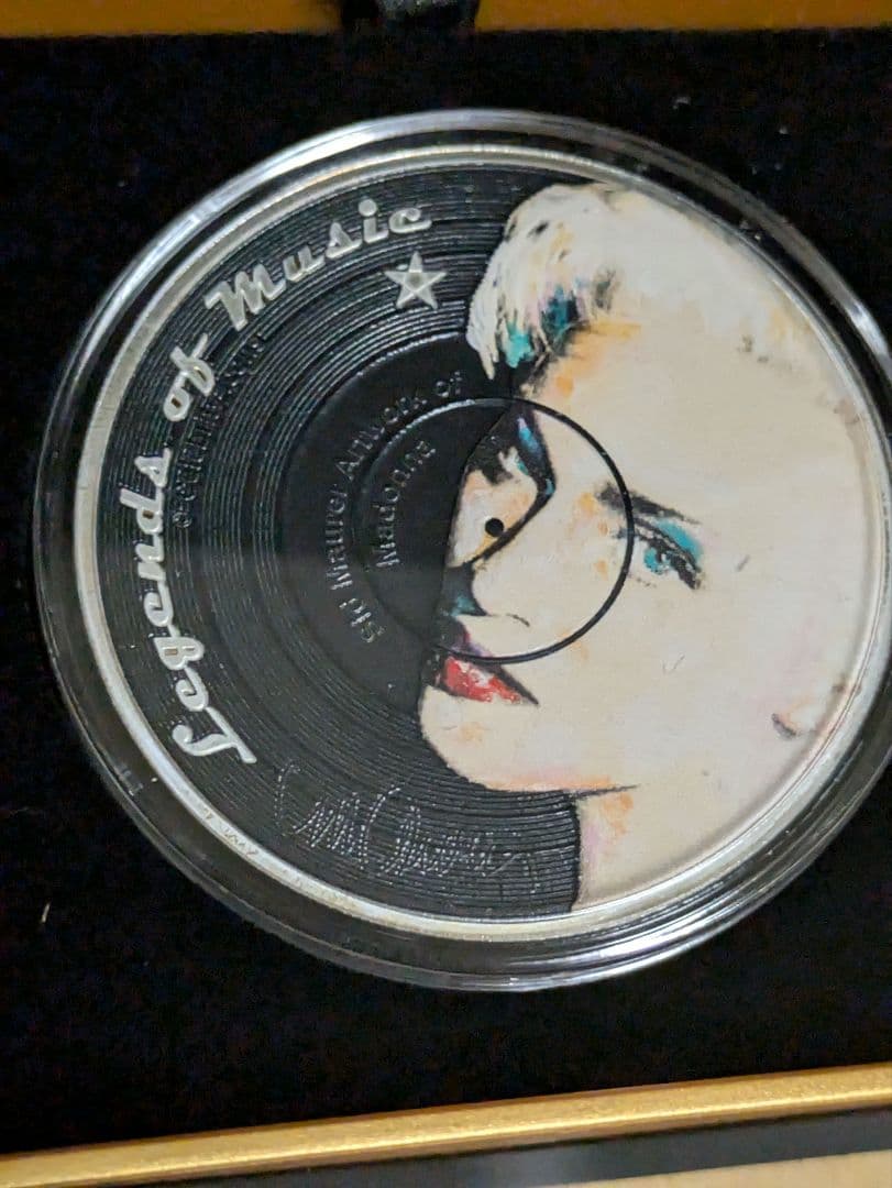 マイケルジャンクソン　マドンナ　純銀　注意事項あり