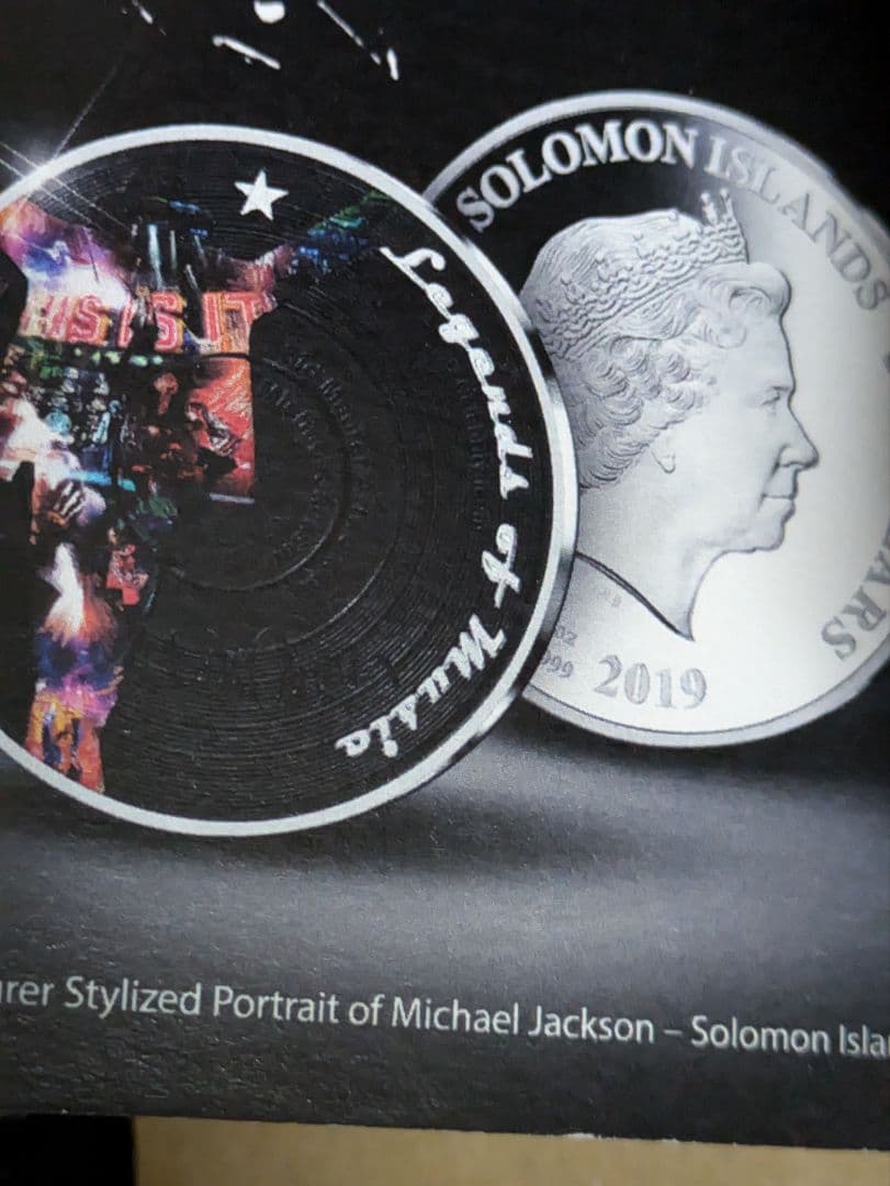 マイケルジャンクソン　マドンナ　純銀　注意事項あり