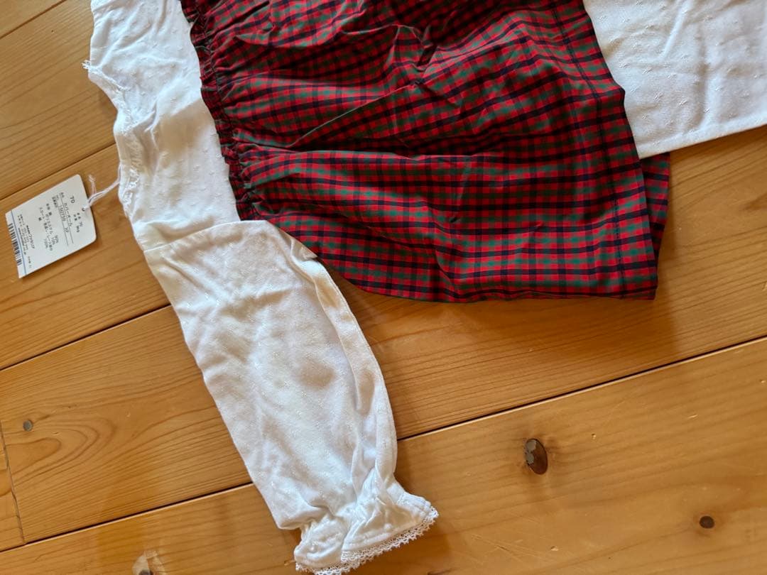 新品タグ付　familiar ファミリア　カバーオール (年中) 70cm