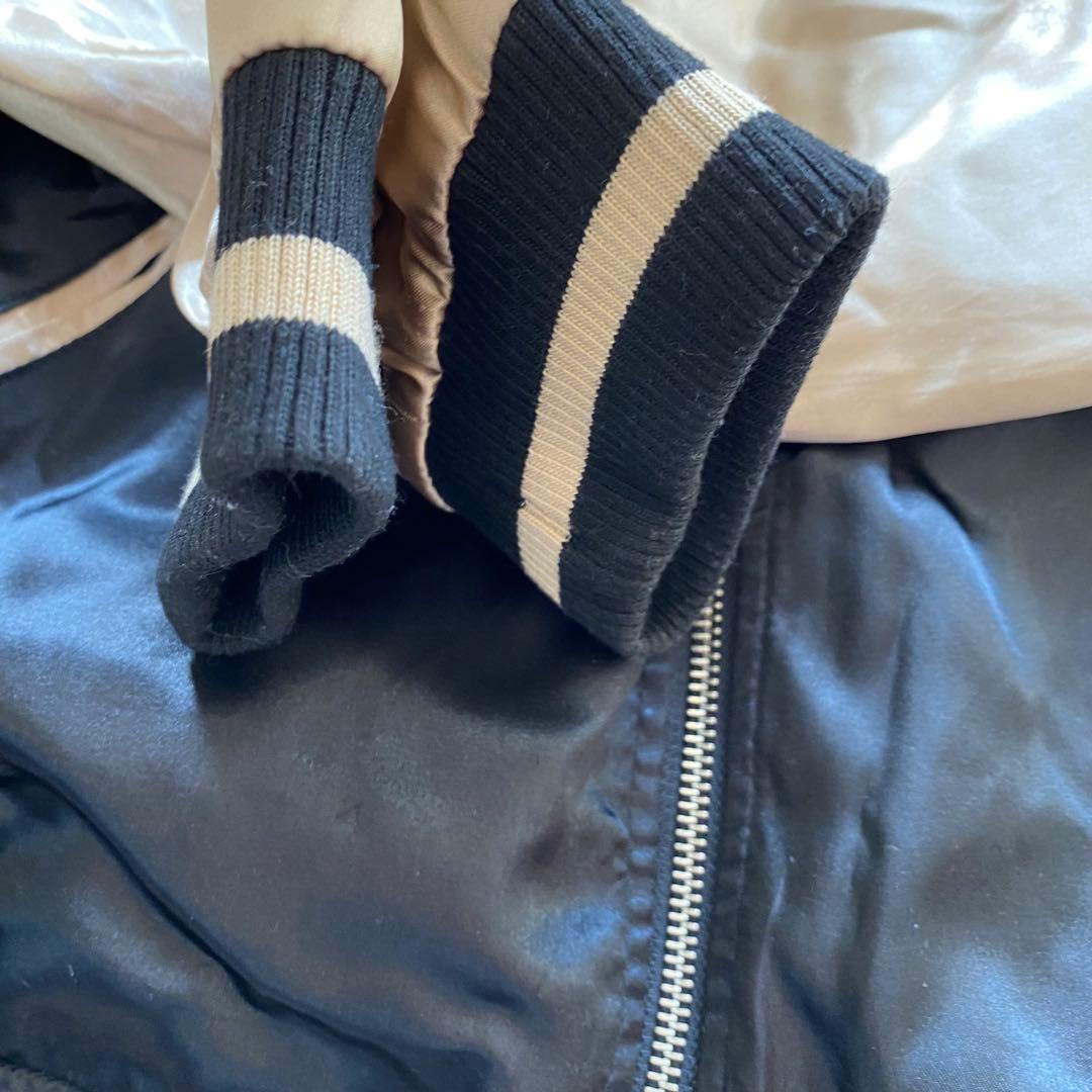 【美品】抜刀娘　豪華刺繍 スカジャン XＸＬ　大きいサイズ