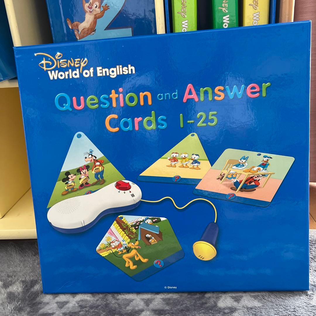知育玩具 DWE Question and Answer Cards