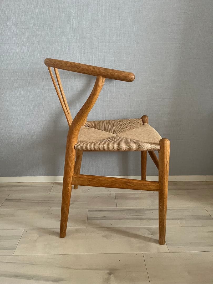 ch24 Yチェア オーク材 43cm