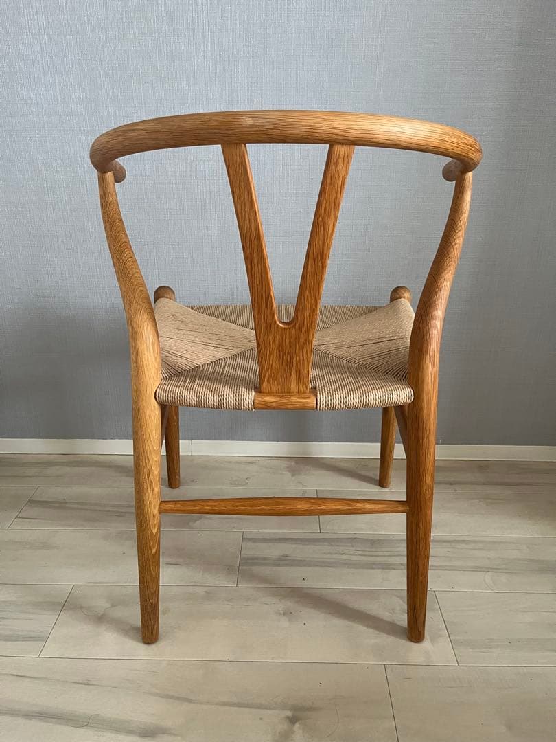 ch24 Yチェア オーク材 43cm