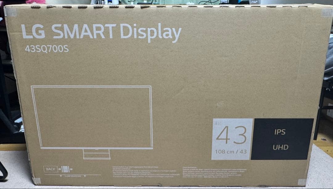 LGモニター 43SQ700S-W/LG 42.5インチ 4K