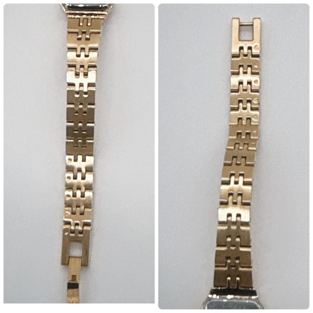 極美品 稼働 CITIZEN SHIPS別注 6Pダイヤ ゴールドブレス 腕時計