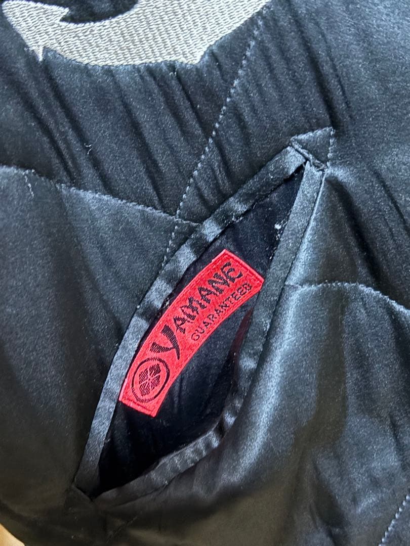 Dowluck エヴィスEVISU リバーシブル スカジャン 40ブラック 道楽