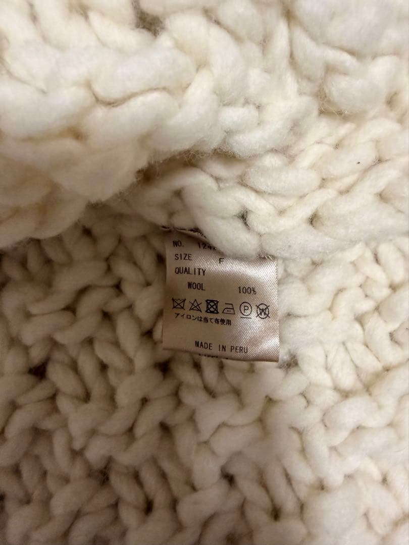 TODAYFUL Hand Knit Balaclava ハンドニットバラクラバ