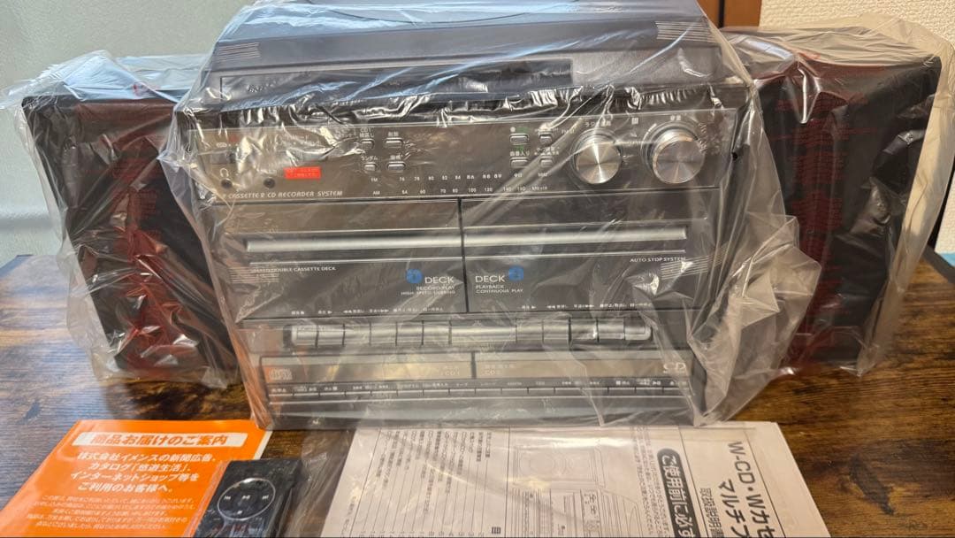 ☆マルチプレーヤー TCDR-386WC☆レコード/CD/カセット/録音