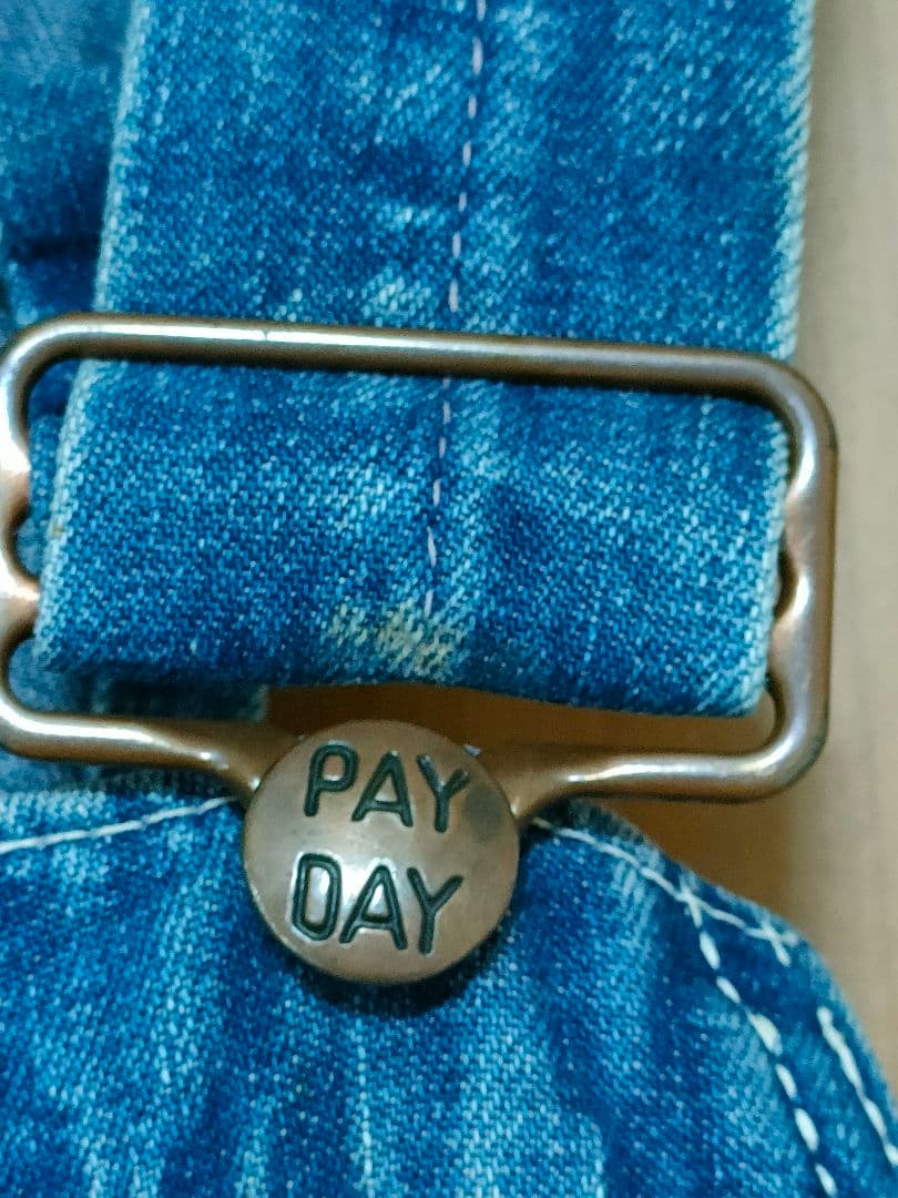 G*M様 PAY-DAY デニムオーバーオール 50's ビンテージデニム