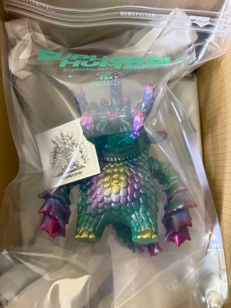 TOKY ユーフォルビア人　ソフビ　グラキリスちゃん　Euphorbia