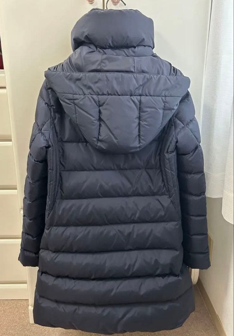 TATRAS ネイビー ダウンジャケット ロング丈