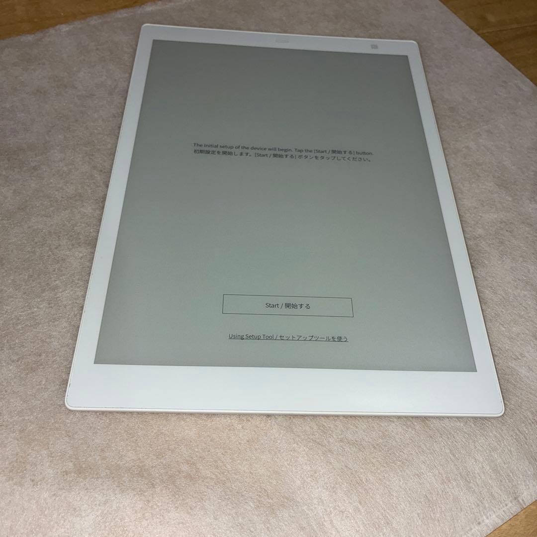 極美品！富士通　電子ペーパー　QUADERNO（クアデルノ） Gen.2