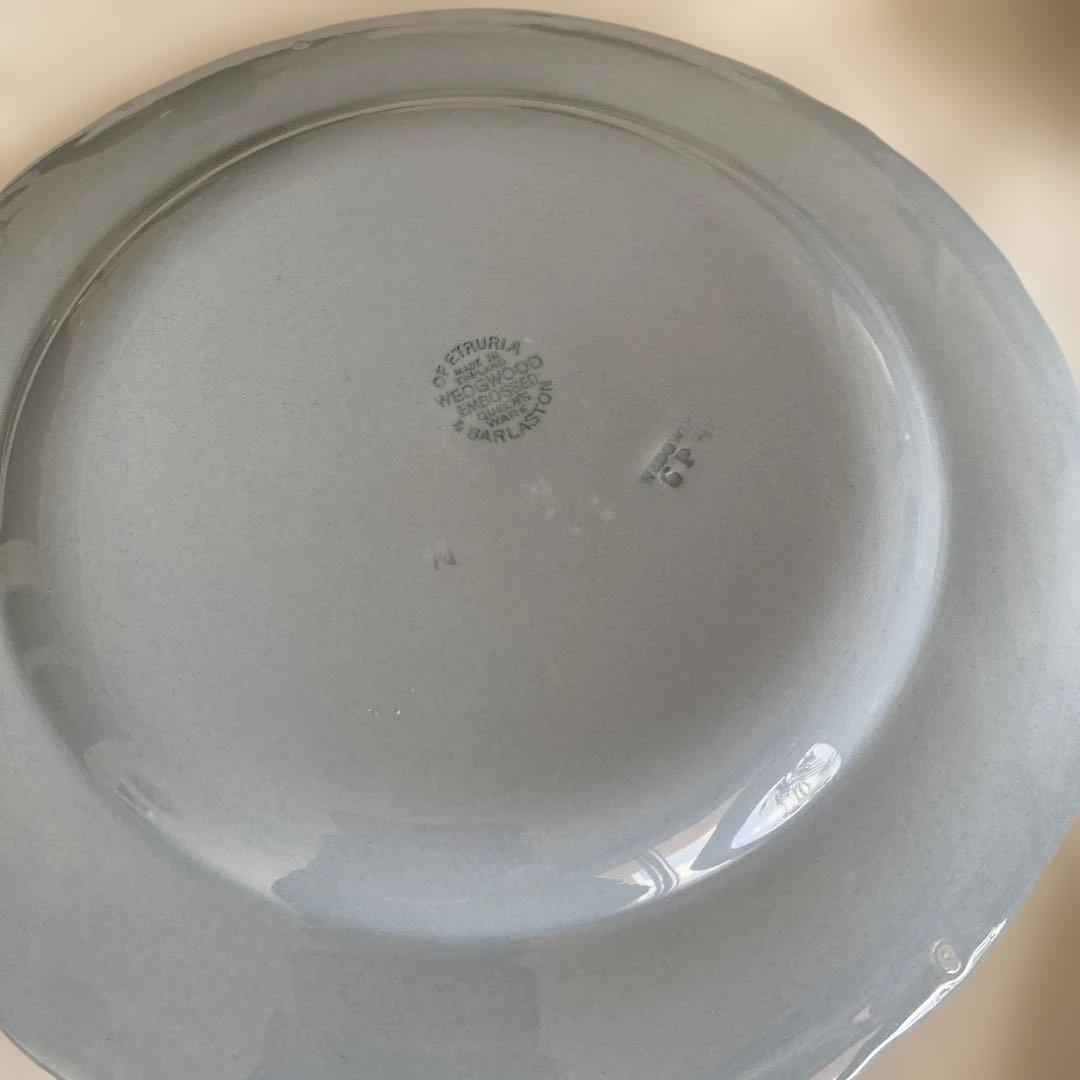 アンティーク　ウェッジウッド　クイーンズウェア　5枚