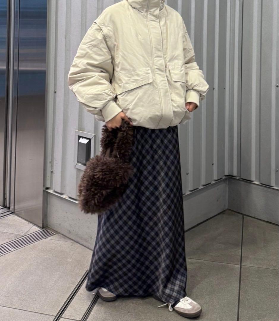 チャオパニックティピー　BIGポケットスタンドワークアウター　オフホワイト　F