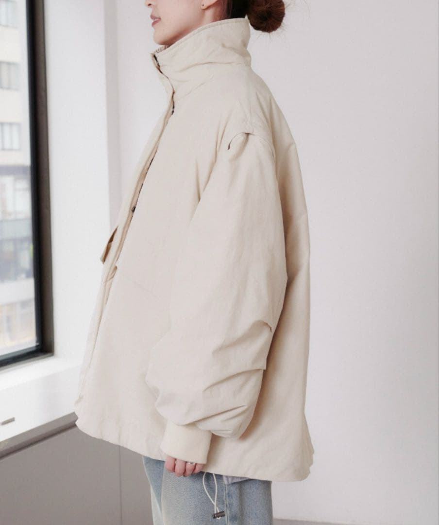 チャオパニックティピー　BIGポケットスタンドワークアウター　オフホワイト　F