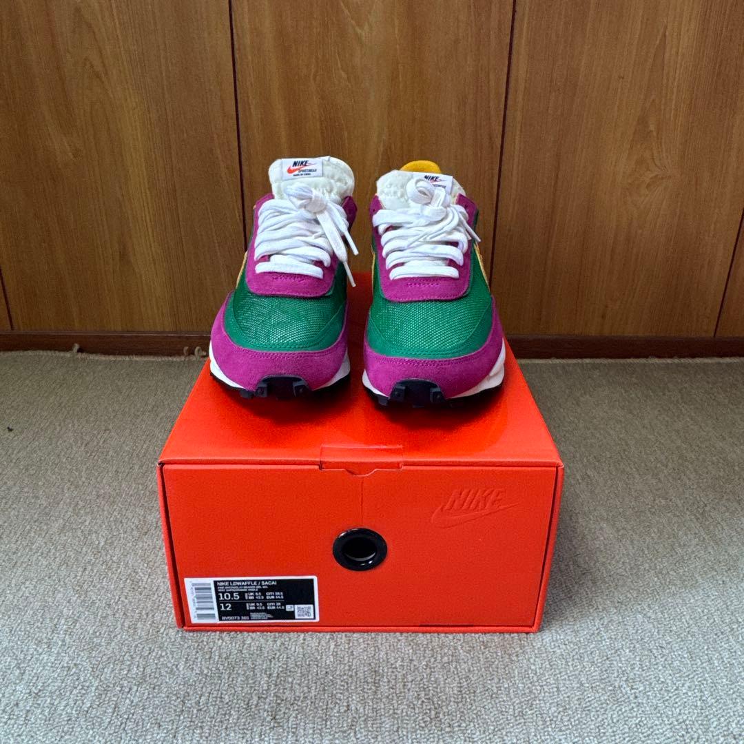 sacai × NIKE LDV WAFFLE \"PINE GREEN\"