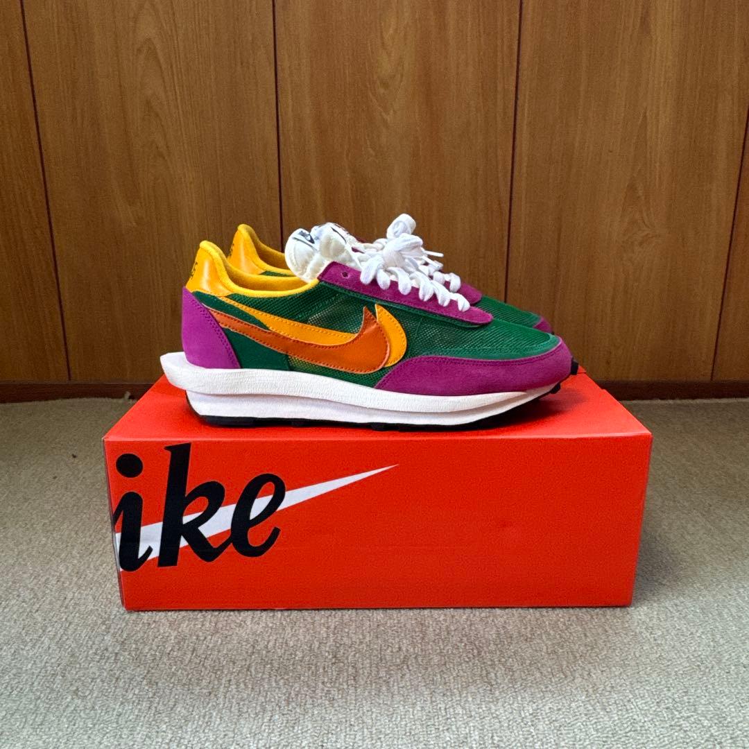 sacai × NIKE LDV WAFFLE \"PINE GREEN\"