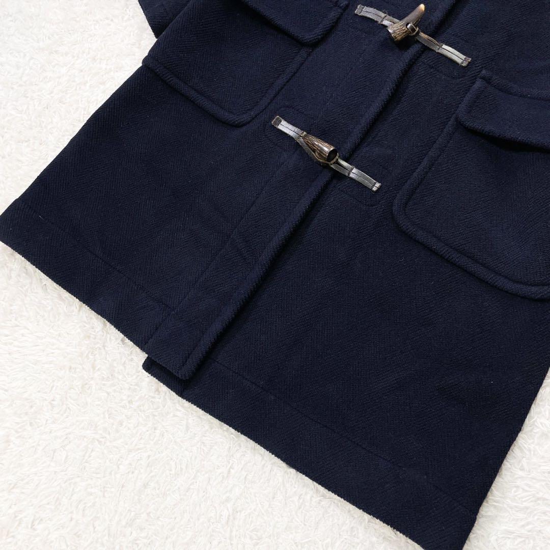 ブルックスブラザーズ ダッフルコート ヘリンボーン ムーアブルック社 ネイビー