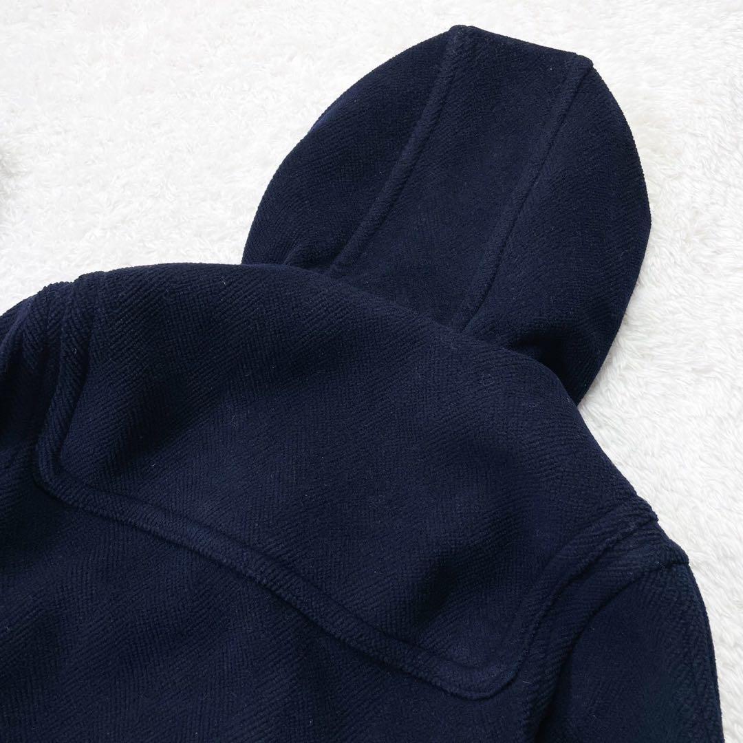 ブルックスブラザーズ ダッフルコート ヘリンボーン ムーアブルック社 ネイビー