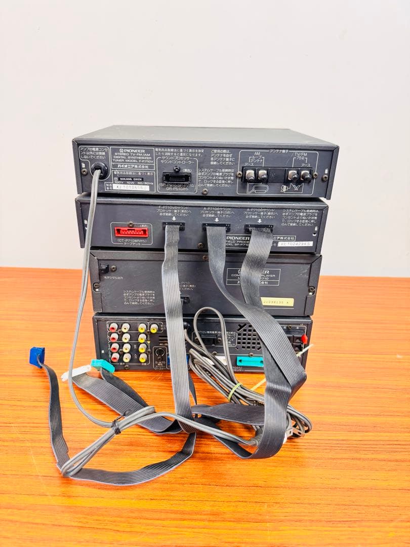 Pioneer ミニコンポ 4点セット A-P710 リモコン付 動作品