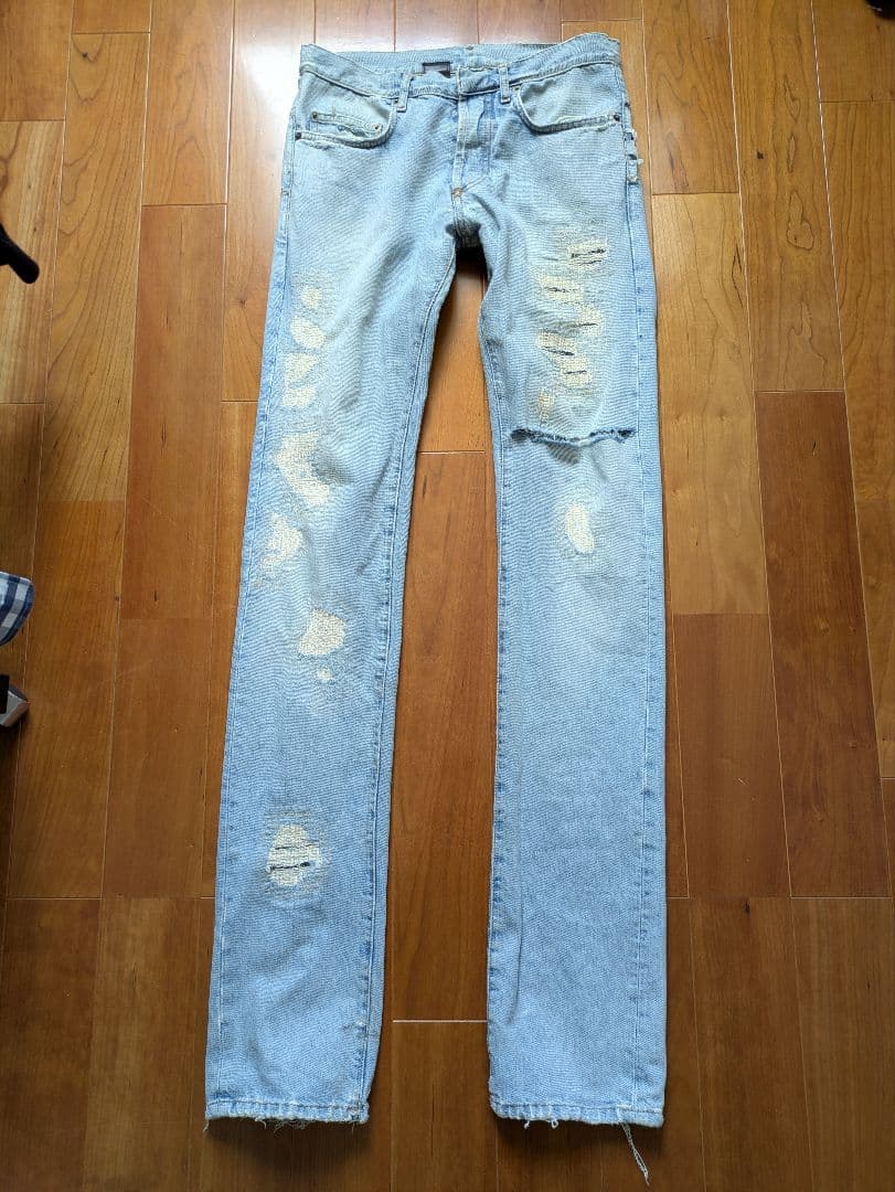 DiorHomme archive【エディ期】【28】ダメージ加工デニム