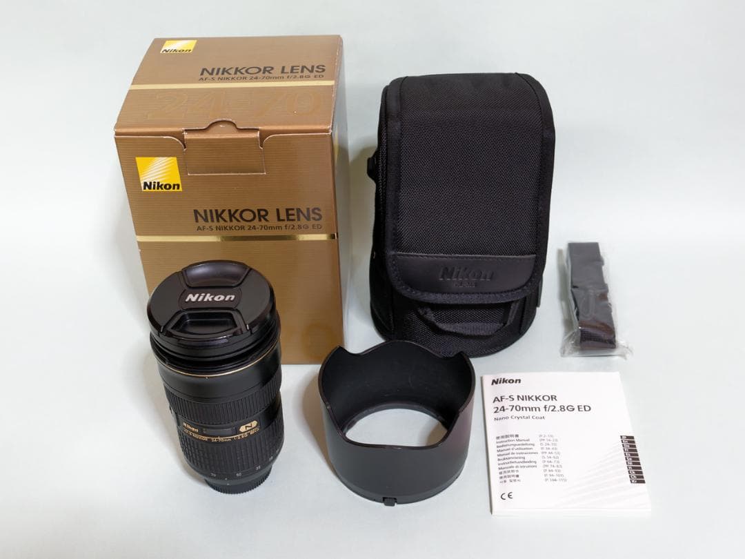 レンズ(ズーム) Nikon AF-S NIKKOR 24-70mm f/2.8G ED
