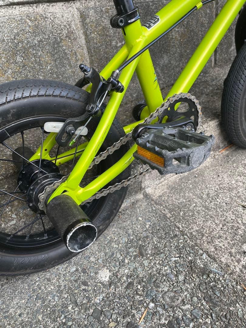 キッズ BMX 12インチ MOTEL WORKS PAL 2021年製 ライム