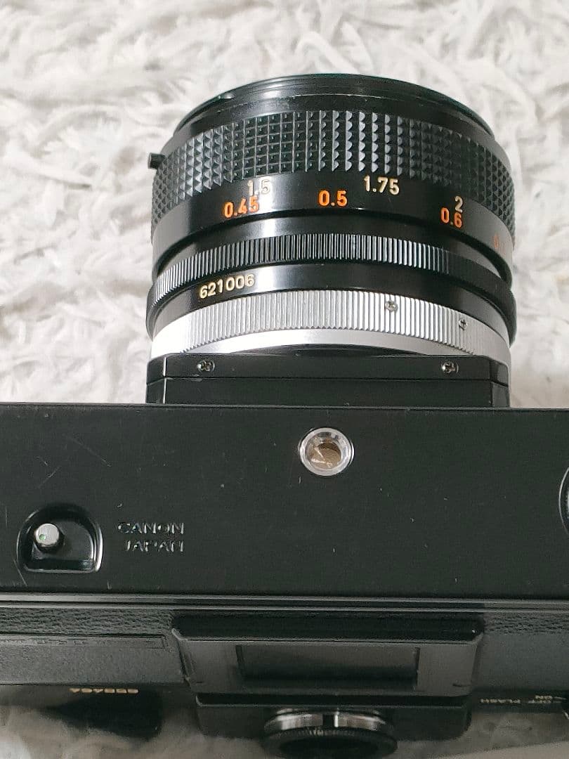 Canon F-1 フィルム FD50mm 1.4 レンズ付き