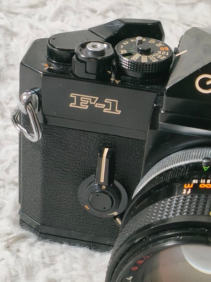 Canon F-1 フィルム FD50mm 1.4 レンズ付き