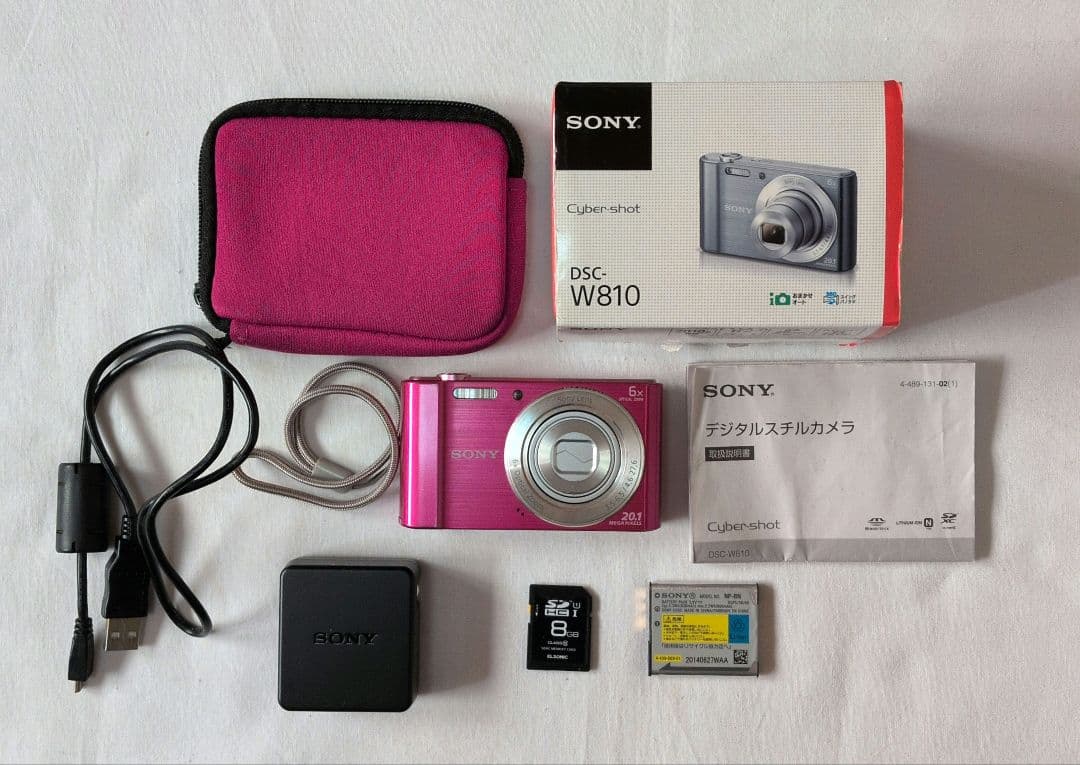 SONY Cyber-shot DSC-W810 コンパクトデジタルカメラ動作品