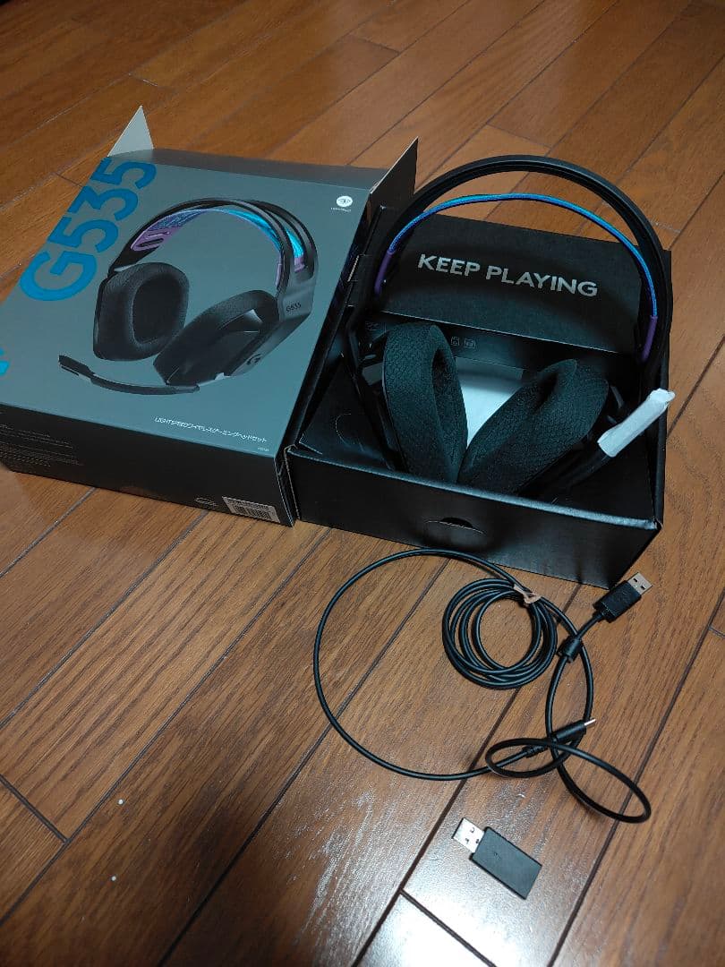 4/5値下げ　ほぼ新品　Logicool G535 ワイヤレスヘッドホン