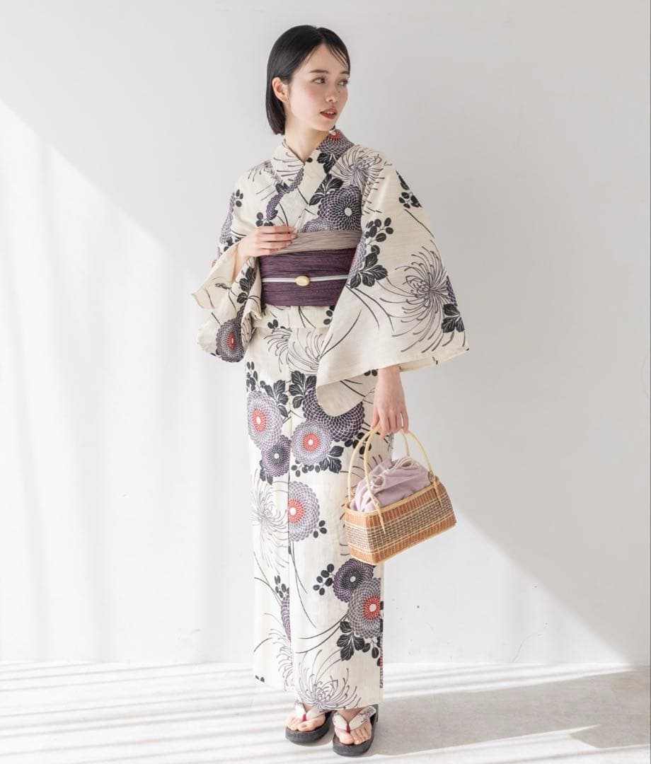 ゆかた館グレース　こだわり浴衣Sサイズ5点セット