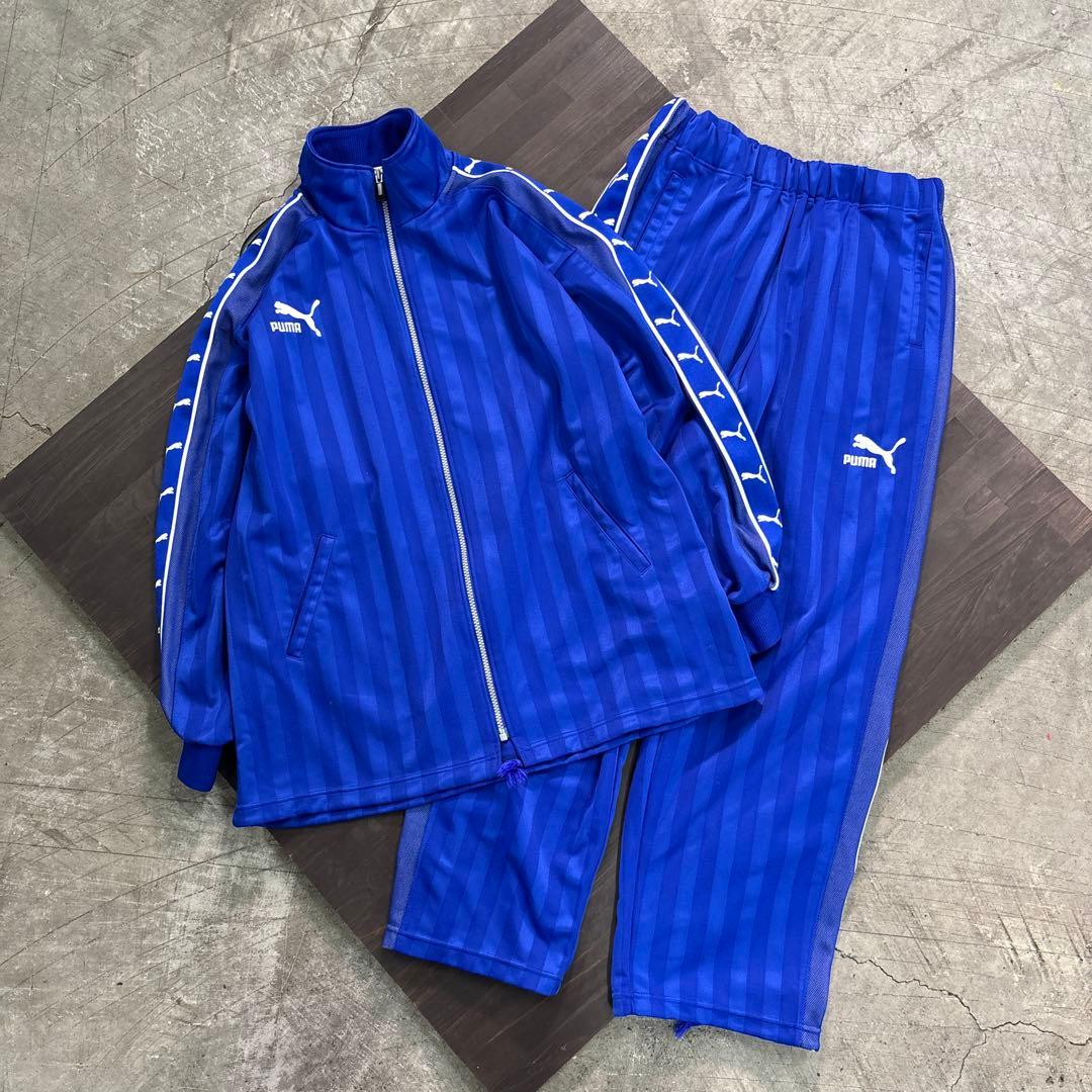 7LA1 PUMA ジャージ　上下セット　スポーツ　トラックジャケット　古着