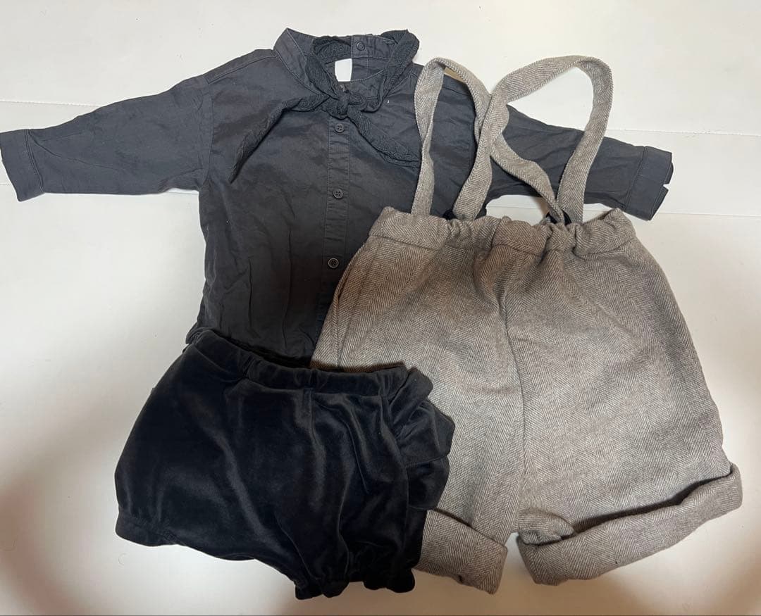 【一歳誕生日】MARLMARL 正装コーデ3点セット