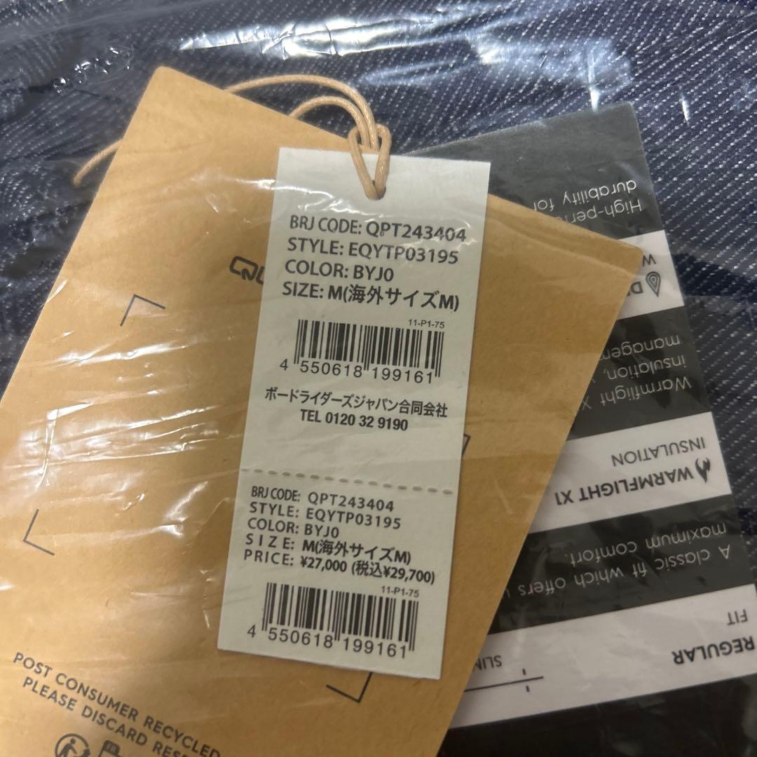 未使用 クイックシルバー　スノーボードパンツ